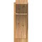Ekena Millwork Thorton Slat Rough Sawn Outlooker, Western Red Cedar, 8"W x 14"D x 22"H OUT08X14X22THR06RWR - alternate 2
